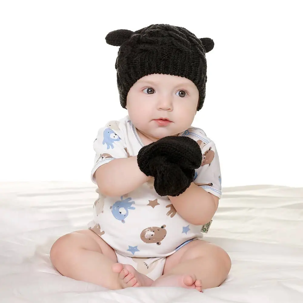 Black / Black (0-3 Months)