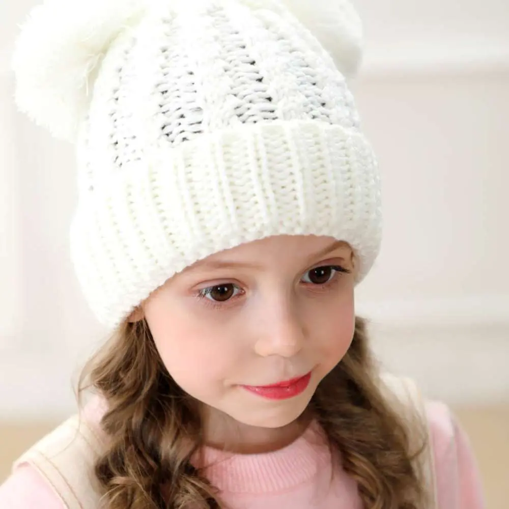 Winter Knitted Hat For Kids