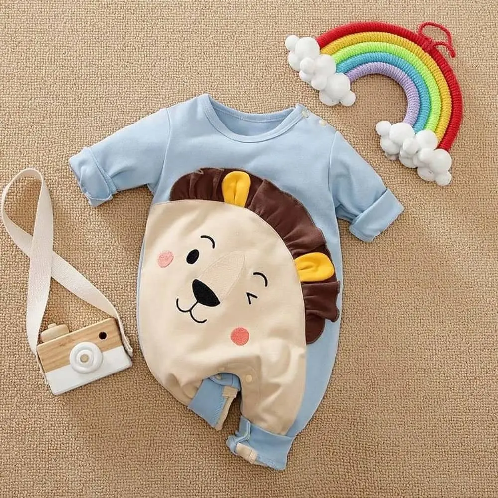 Baby Winter Romper (Lion)