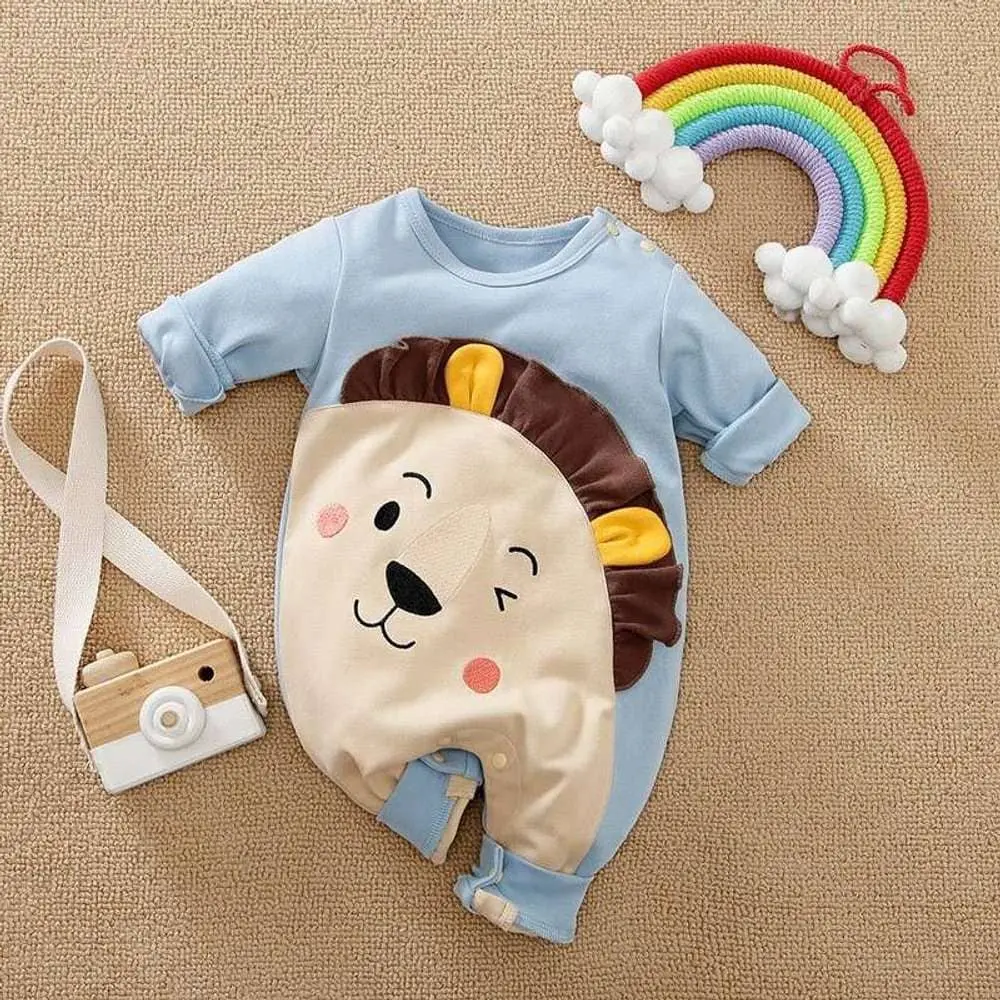 Baby Winter Romper (Lion)
