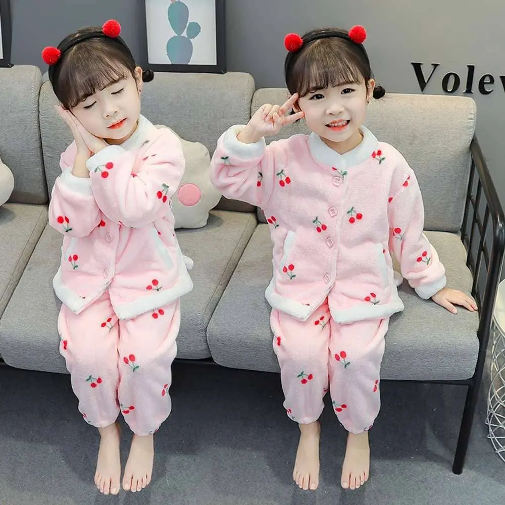 Warm Woolen Pajama Set - Imported Winter Dress for kids