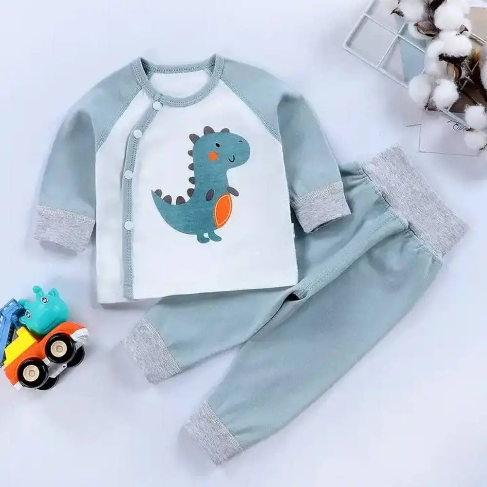 Winter Tshirt and Pant Mint Dragon