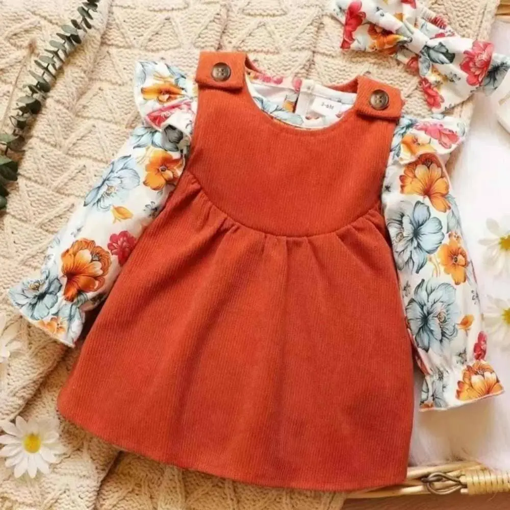 Soft Sweet Sustainable Floral Romper