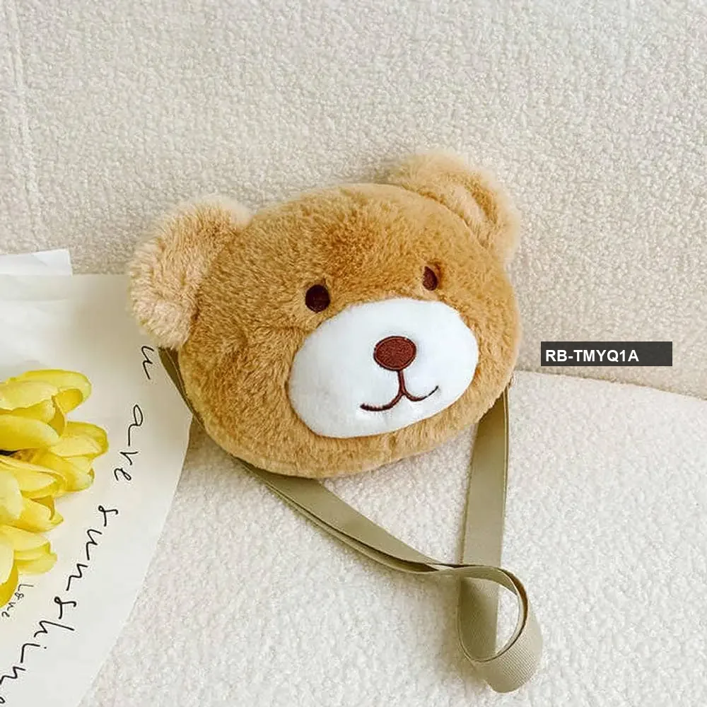 Bear Face Grey Bag