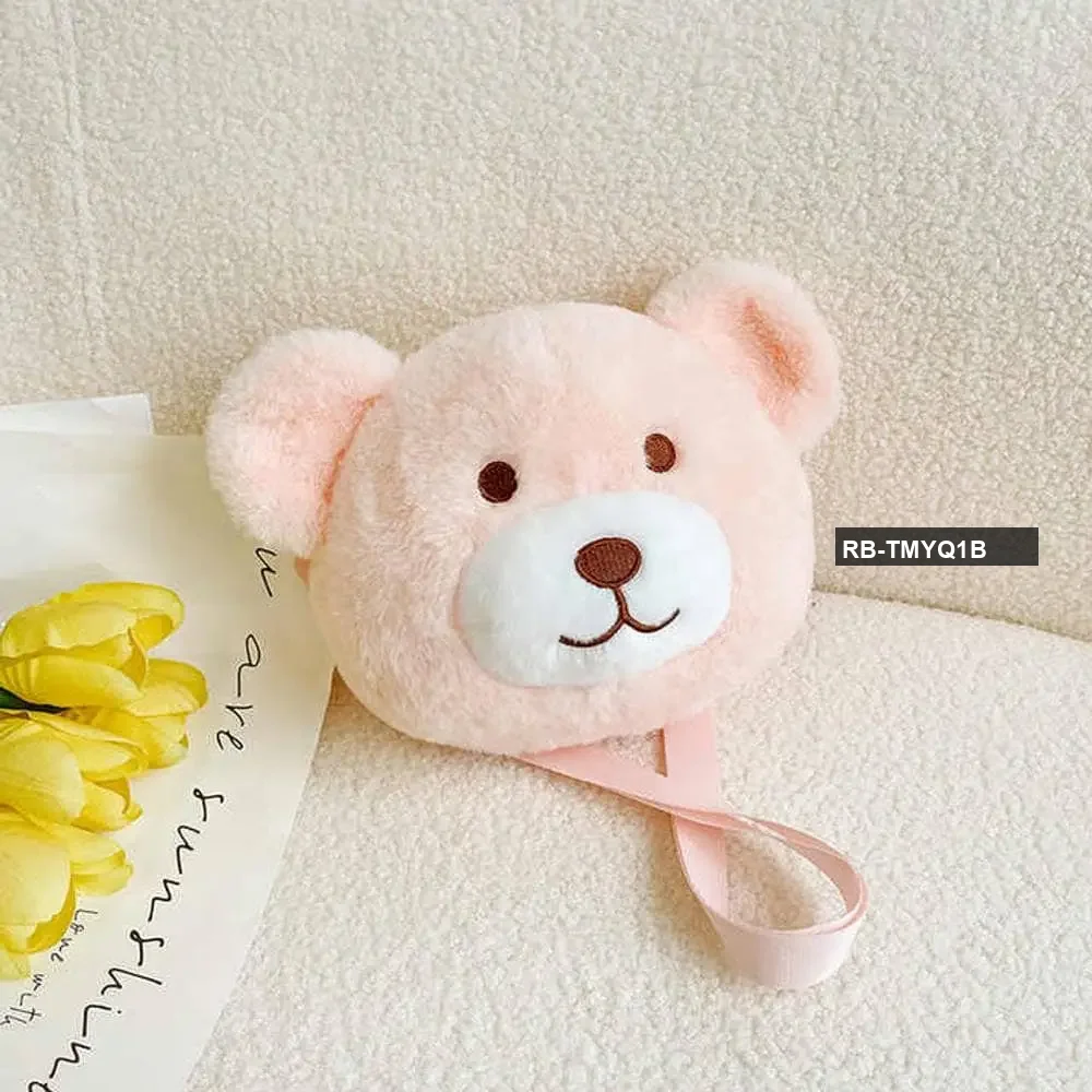 Bear Face Pink Bag