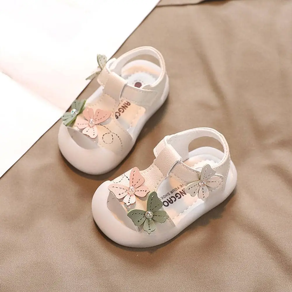 Baby Floral Shoe White / 15
