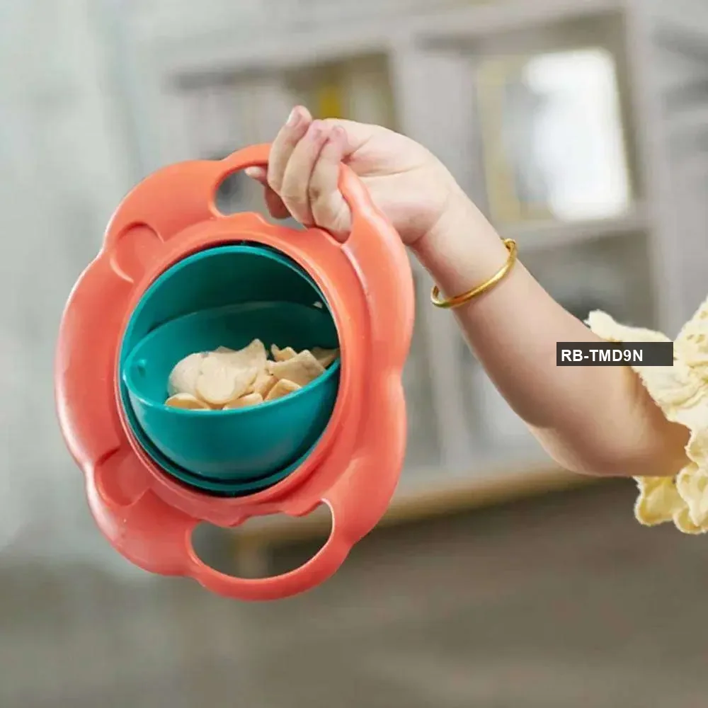Baby Rotating Balance Gyro Food Bowl - Premium & Imported