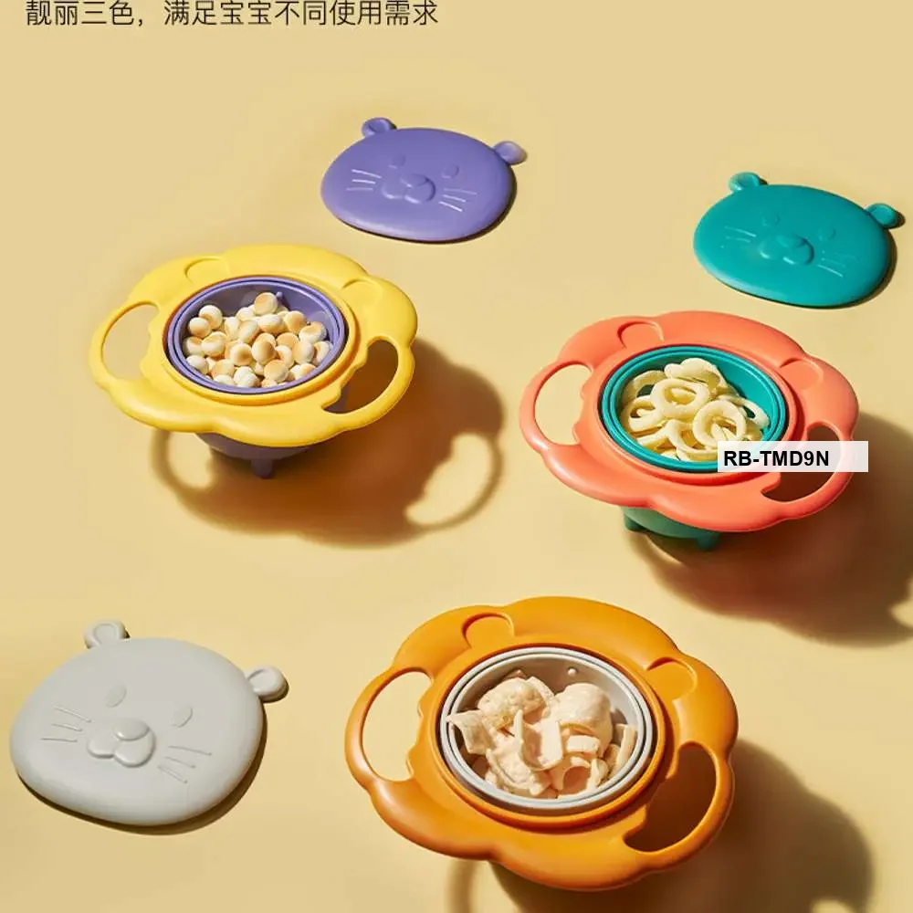 Baby Rotating Balance Gyro Food Bowl - Premium & Imported
