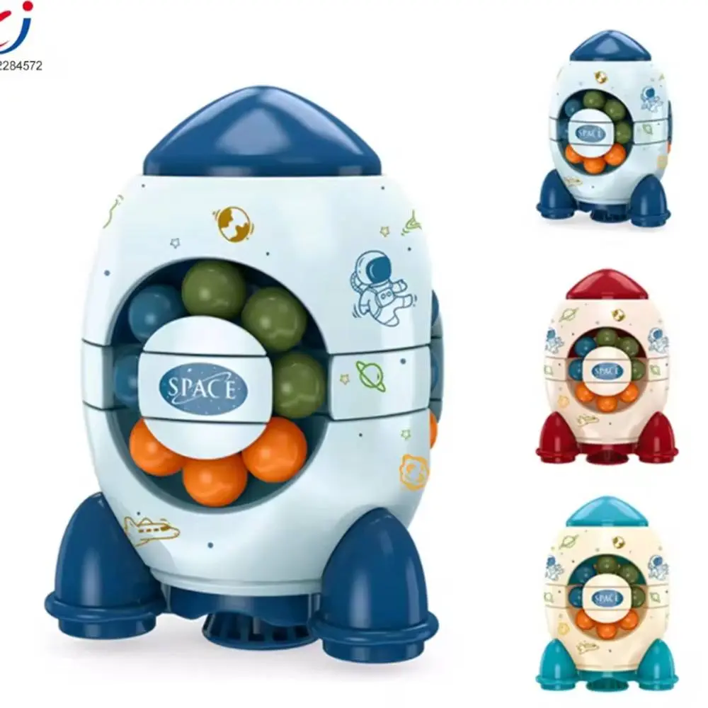 Rocket Decompression Cube Puzzle - Educational Toy