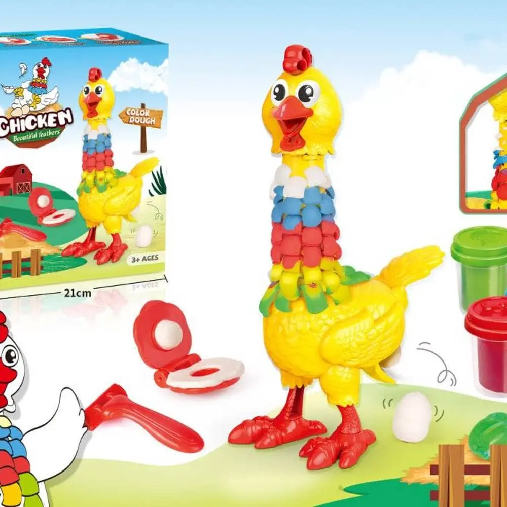 Chicken Polymer Colorful Dough Clay