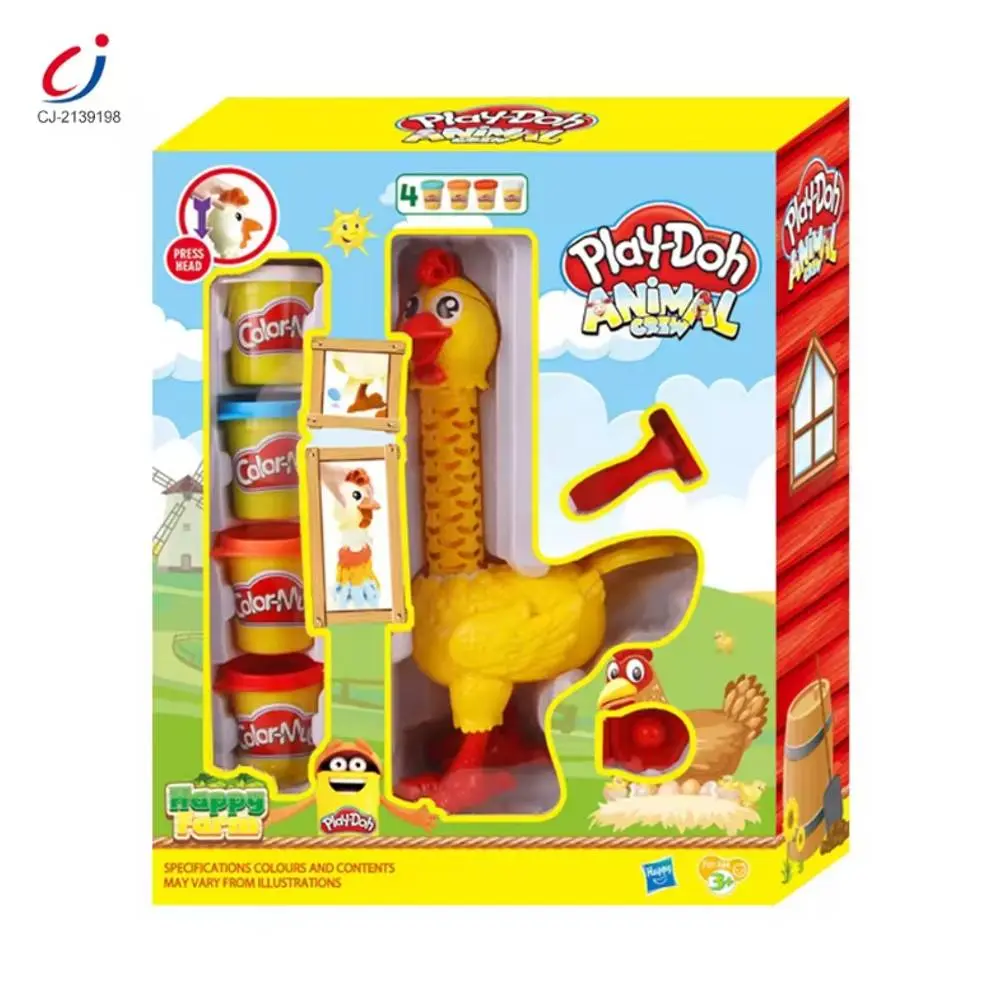 Chicken Polymer Colorful Dough Clay