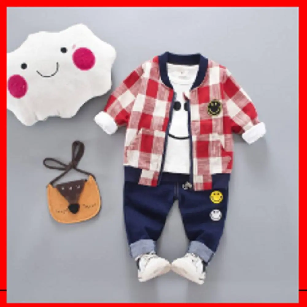 Red Casual suit / 2-3 Year