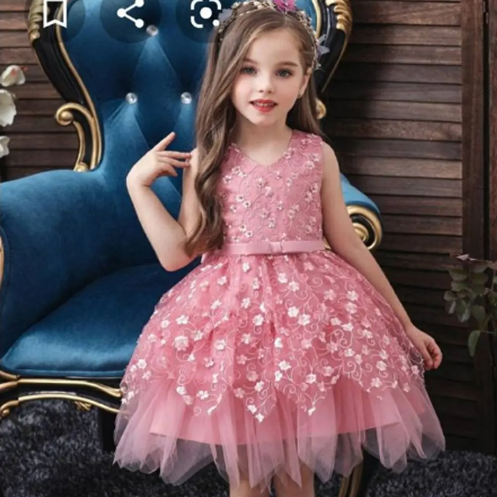 Baby Girls Prom Ball Gown Party Frock or Dress