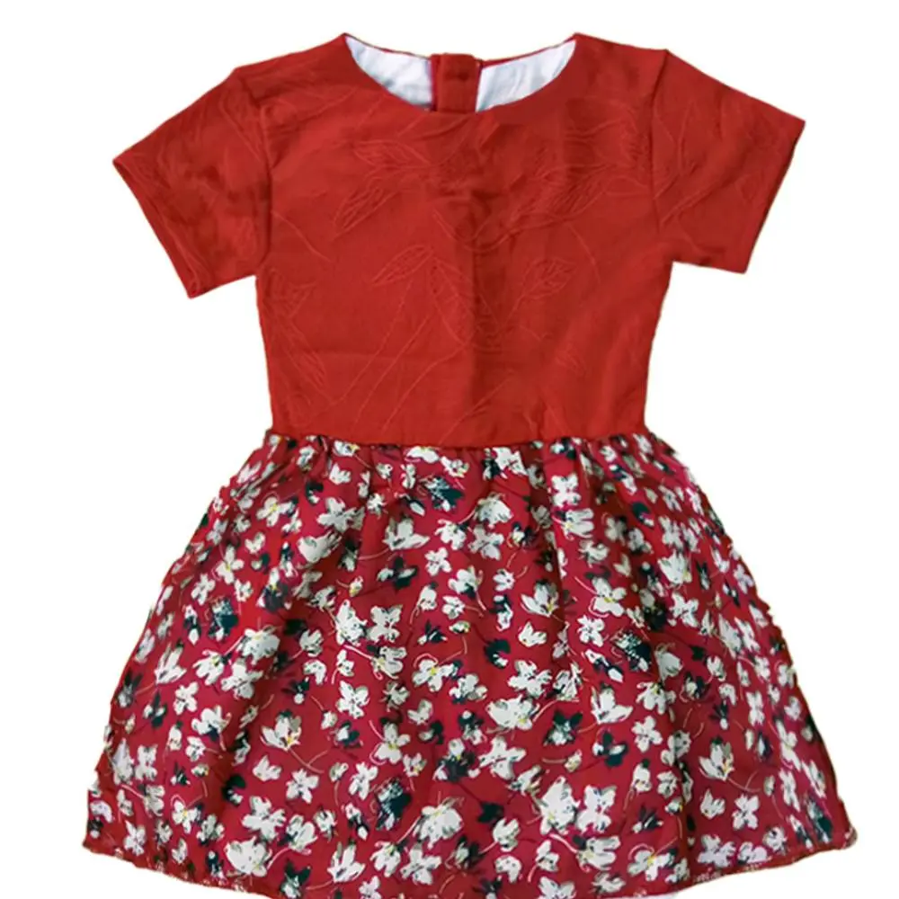 Baby Summer Frock (Red)