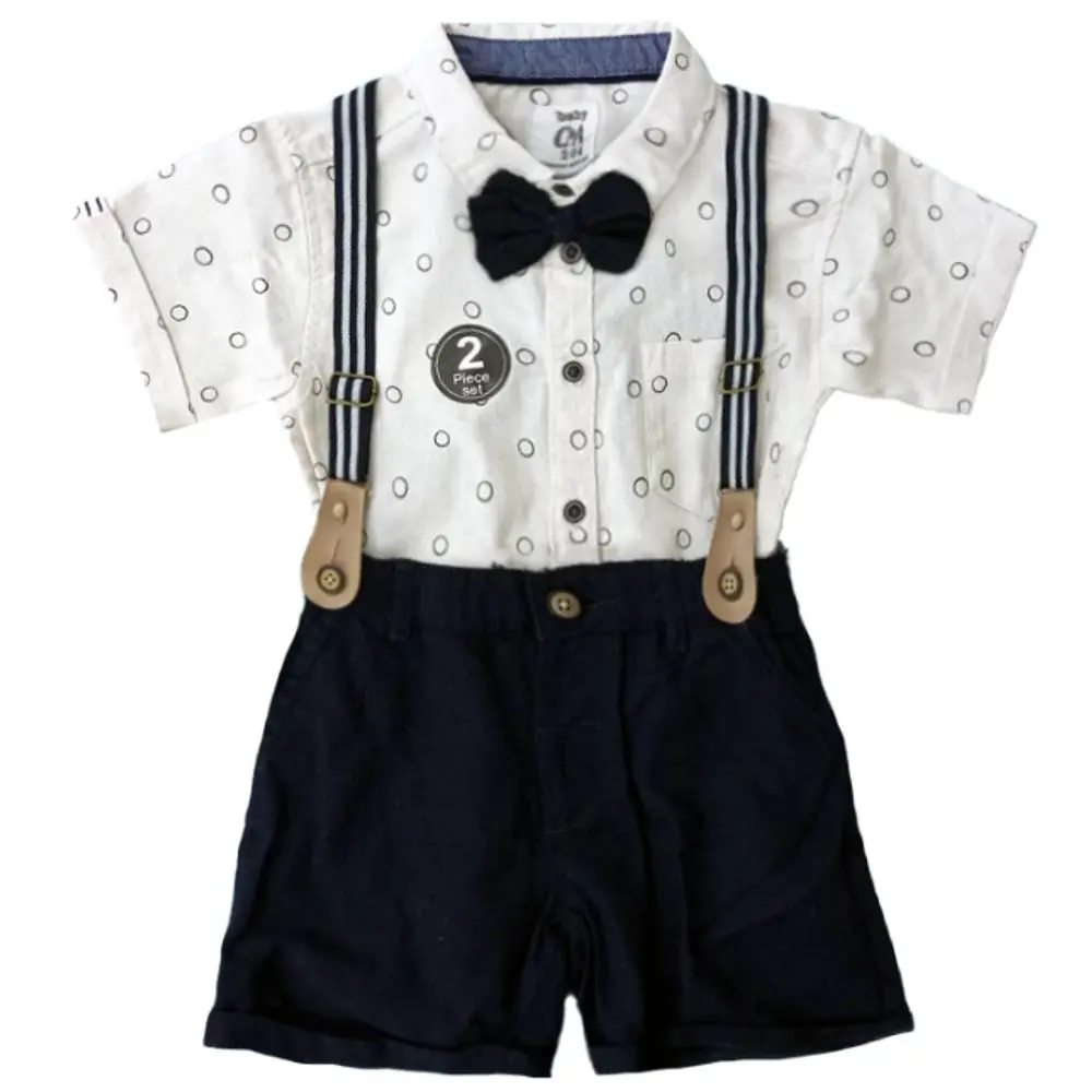 Summer cotton suit white
