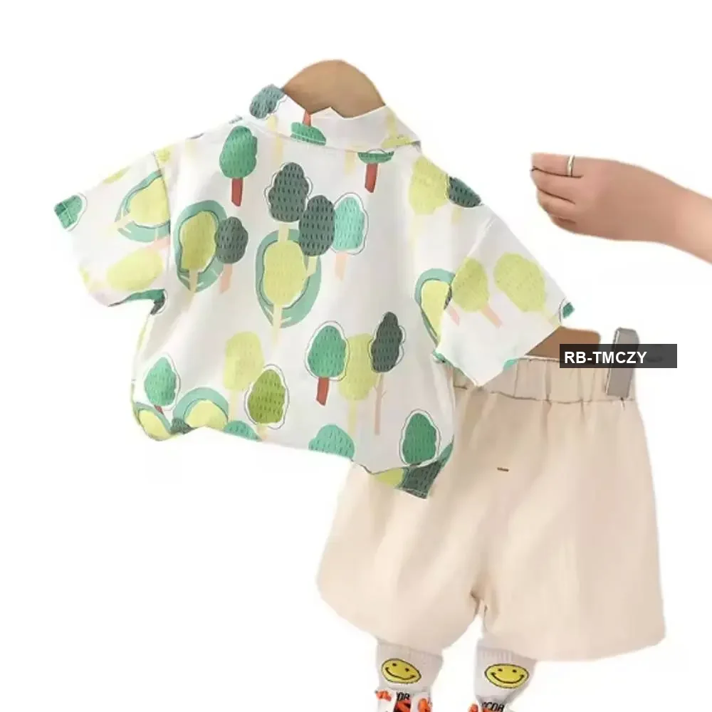 Cacabean Cotton Shirt set
