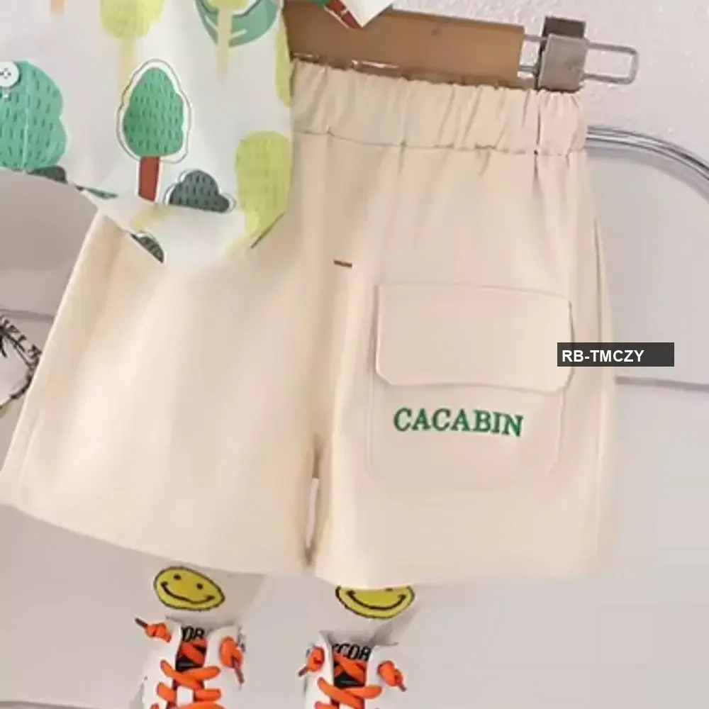 Cacabean Cotton Shirt set