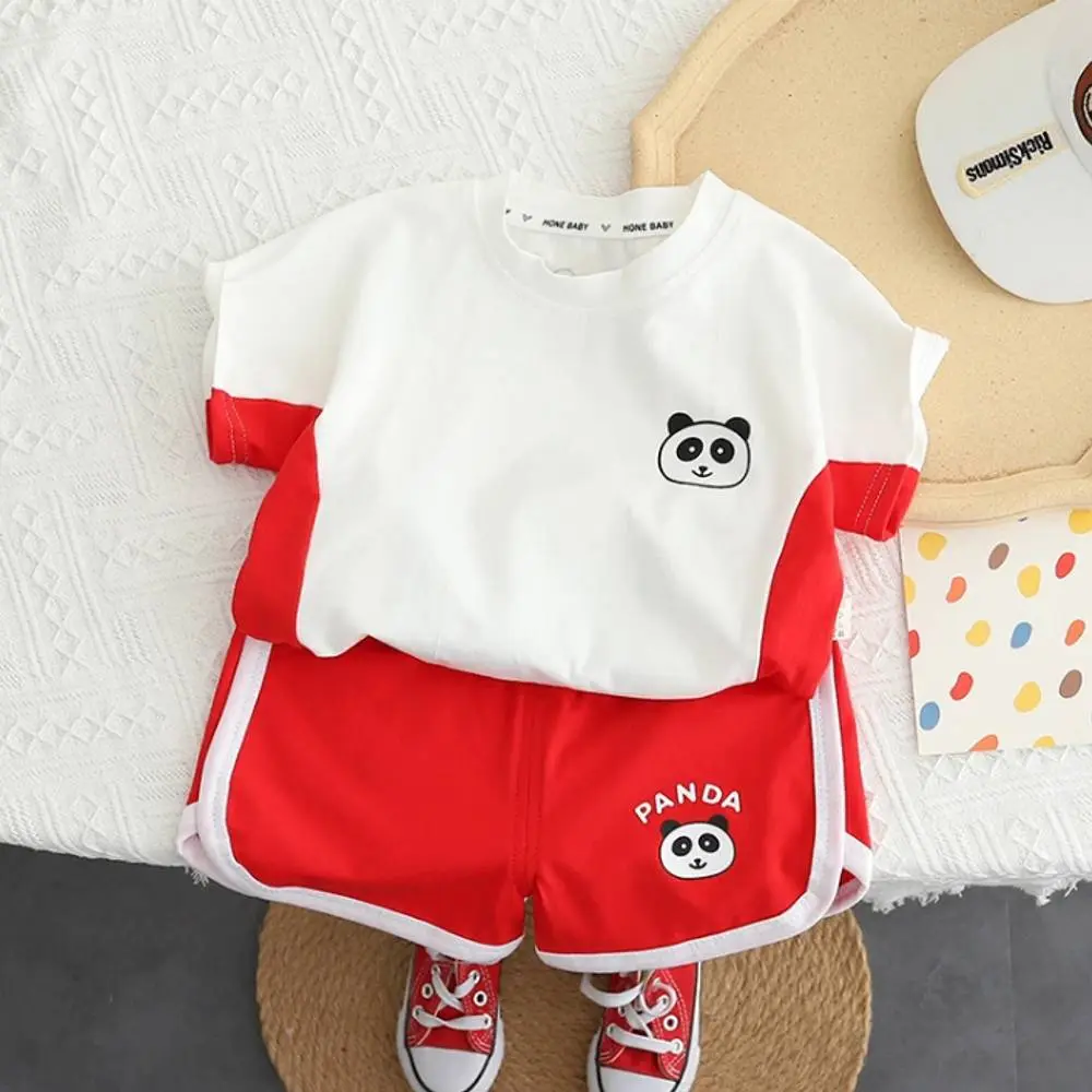 Boys T-shirt Set Red Panda - Boys Imported Summer T-shirt