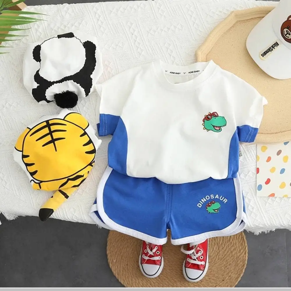 Crocodile Set . Boy's Summer suit