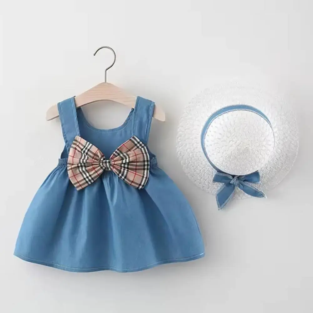 Bow Flower Beach Suit. Summer suit for  Girls.