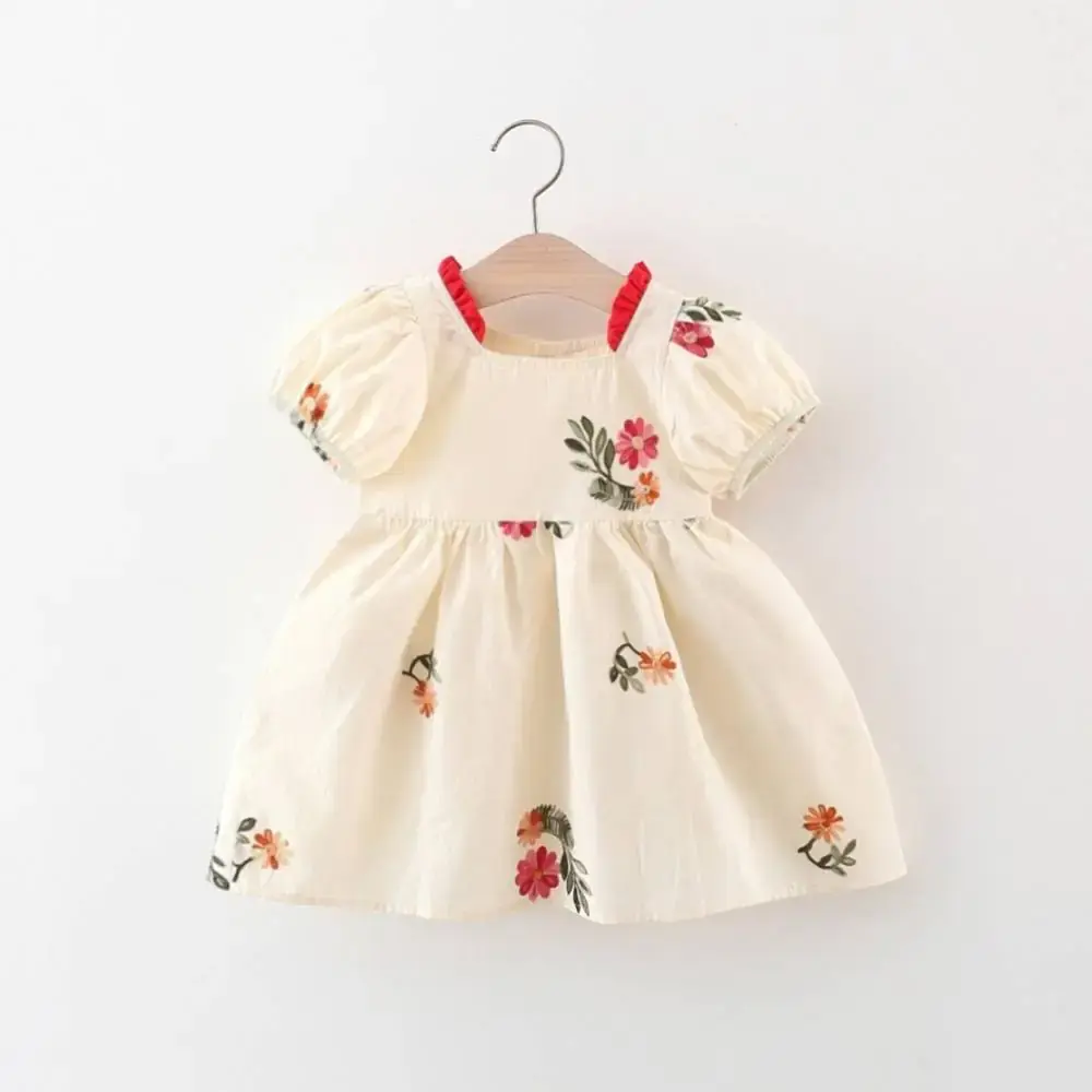 Floral Boutique Frock. Girls Summer dress.
