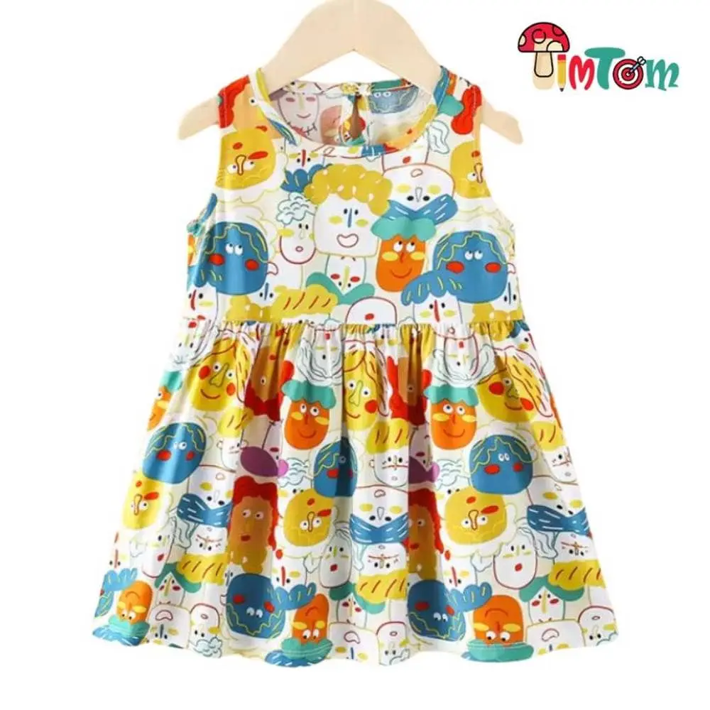 Angry Bird Frock - Baby Girl Summer Dress