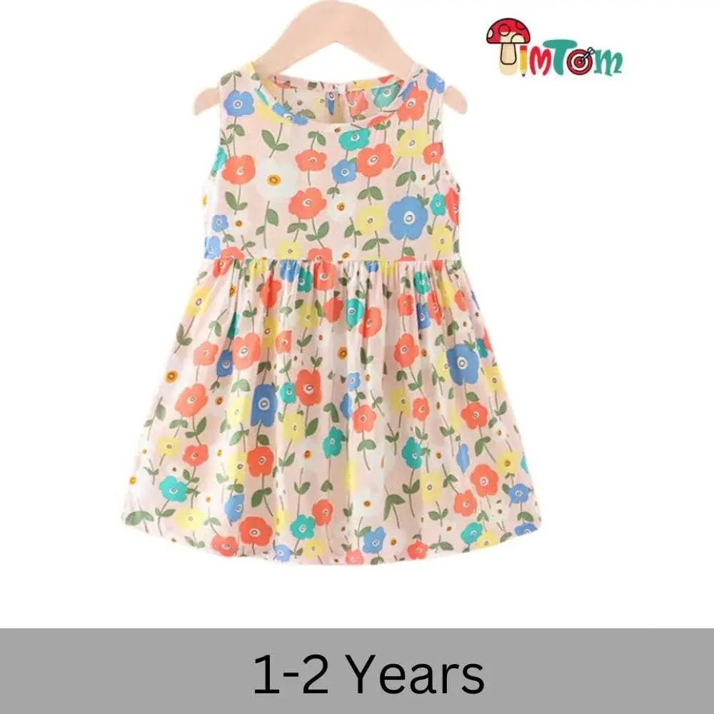 Floral Summer Frock 1-2 Y