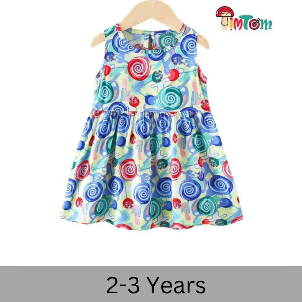 Rainbow Candy Frock 2-3 Y