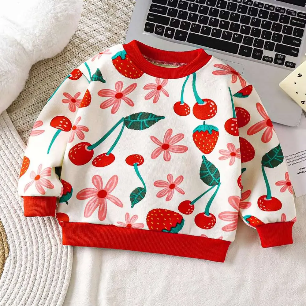 Sweatshirt Straberry / 6-12 Month(80cm)