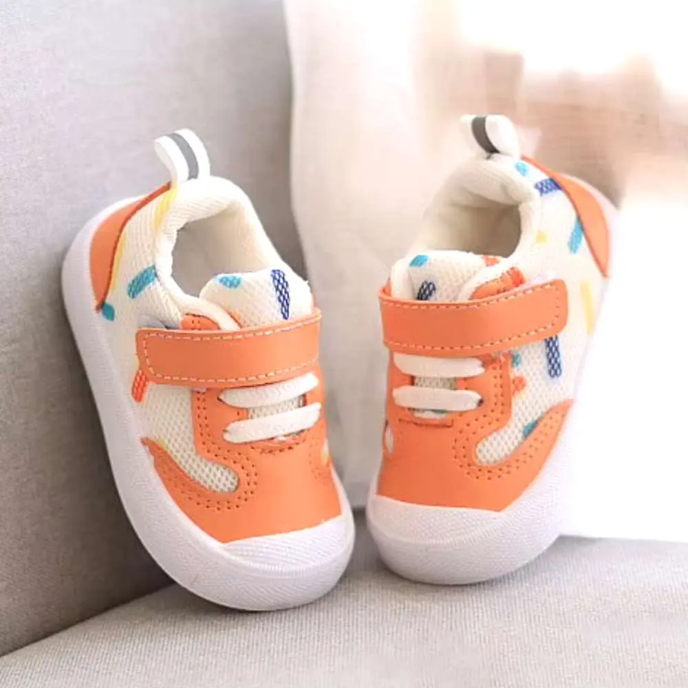 Grip Shoes Orange / 3-8 Month