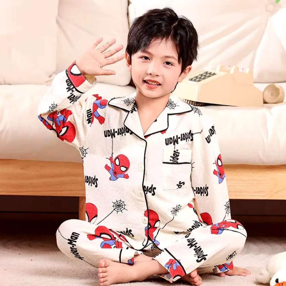 PJ Set Spiderman - Kids Imported Sleep Wear