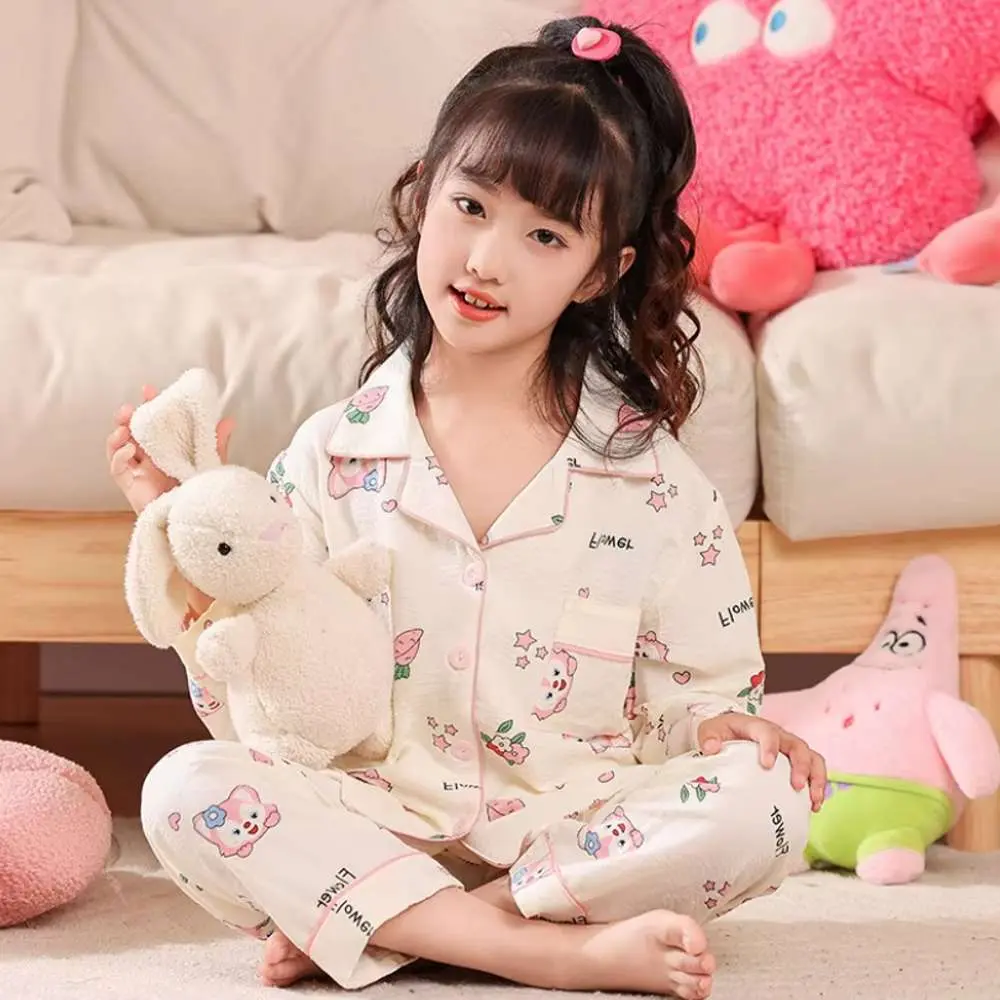 PJ Set Flower - Baby Imported Sleep Wear