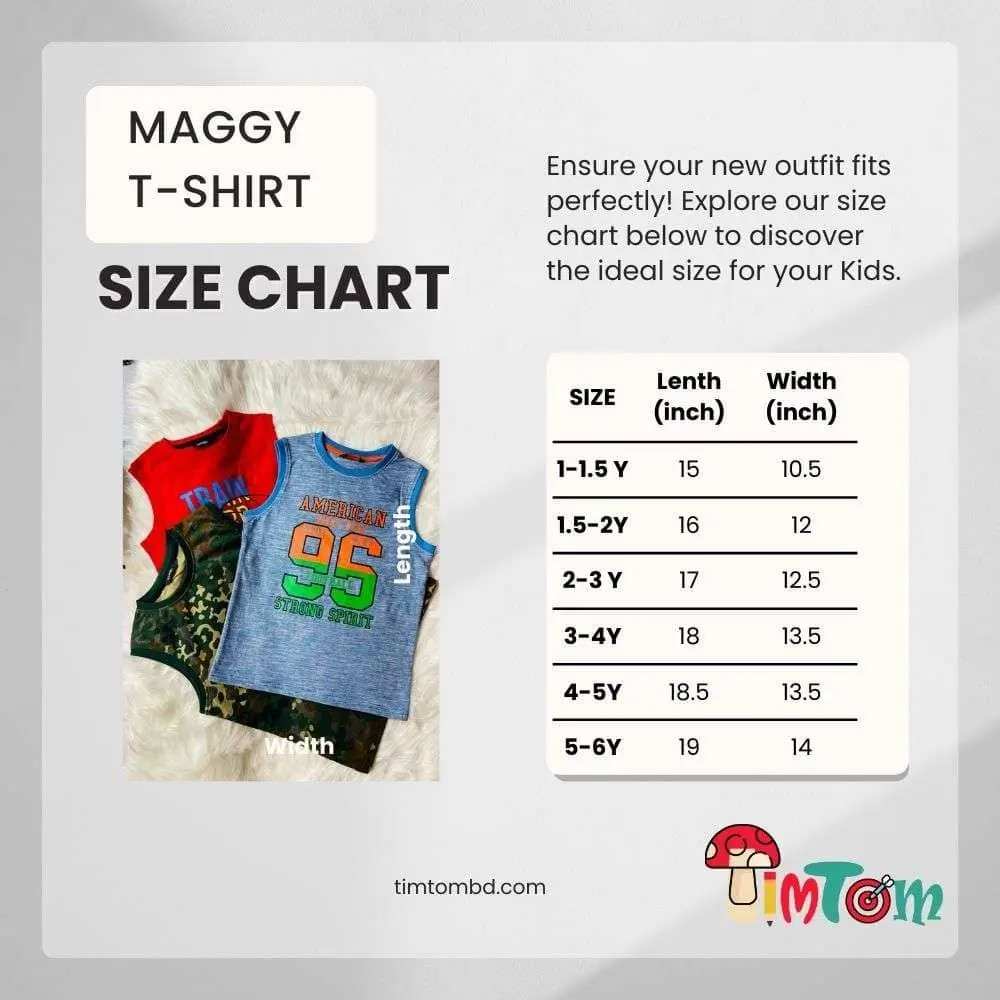 Premium Baby Summer Maggy T-Shirt - 3 Pcs Combo Set