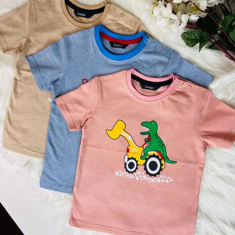 3 pcs tshirt Combo Set / 0-3 Month