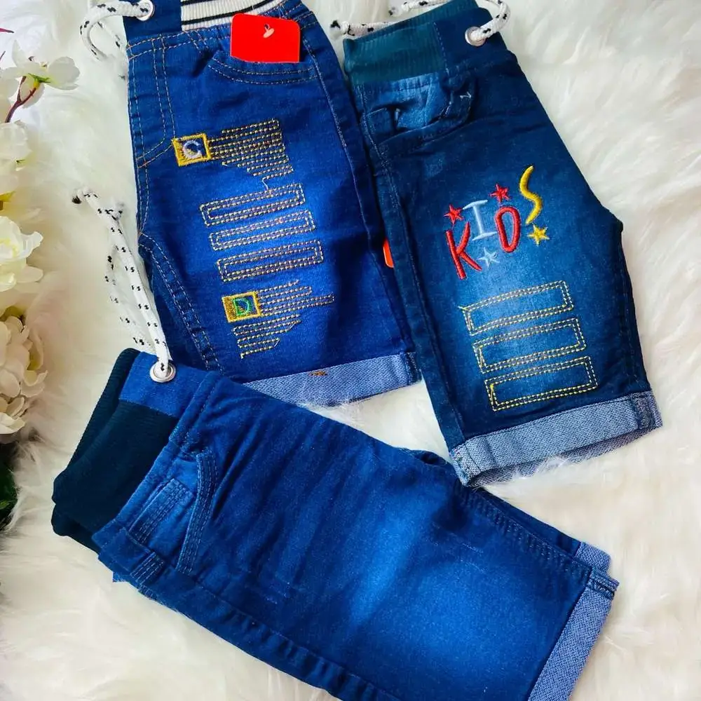Kids 3 Quarter Pant - 3 Pcs Combo Set