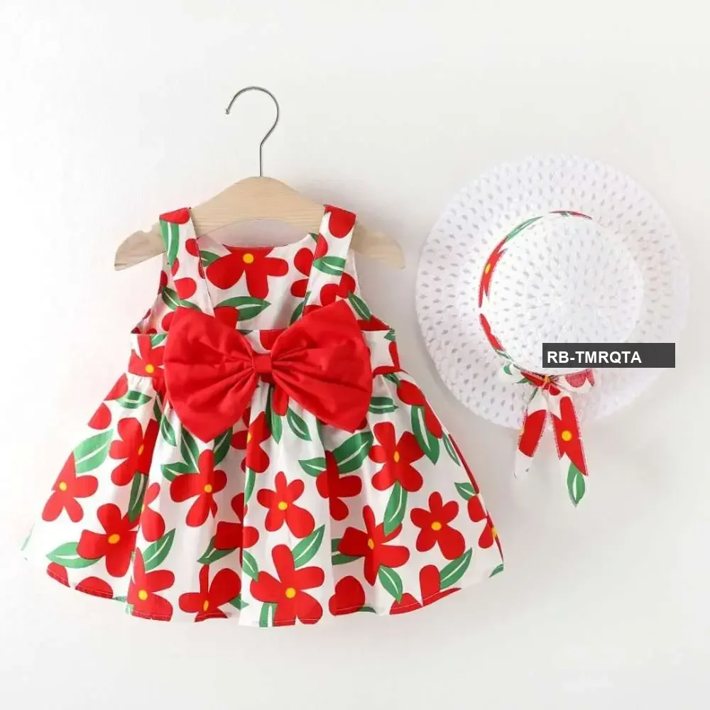 Flower Beach Suit Red / 18-24 Month (10s)
