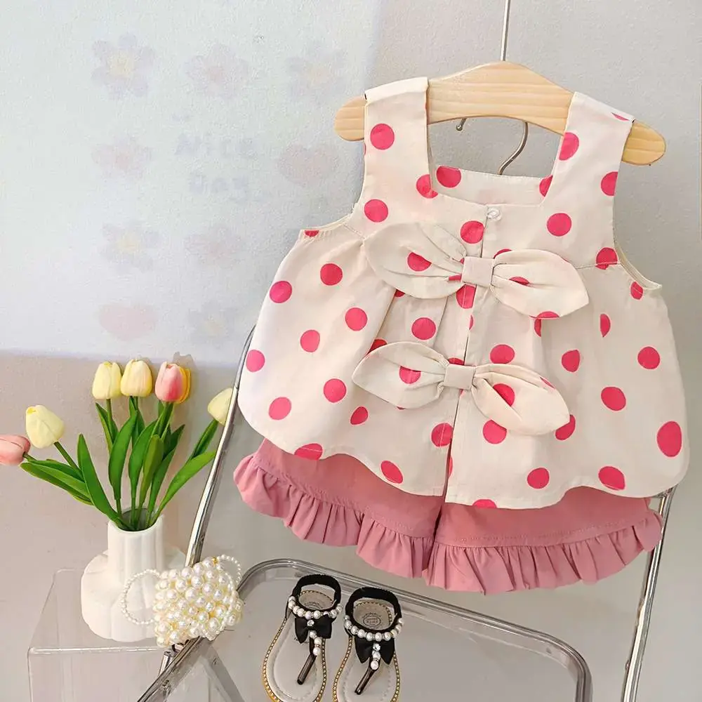 Polka Dot Shorts and Tops