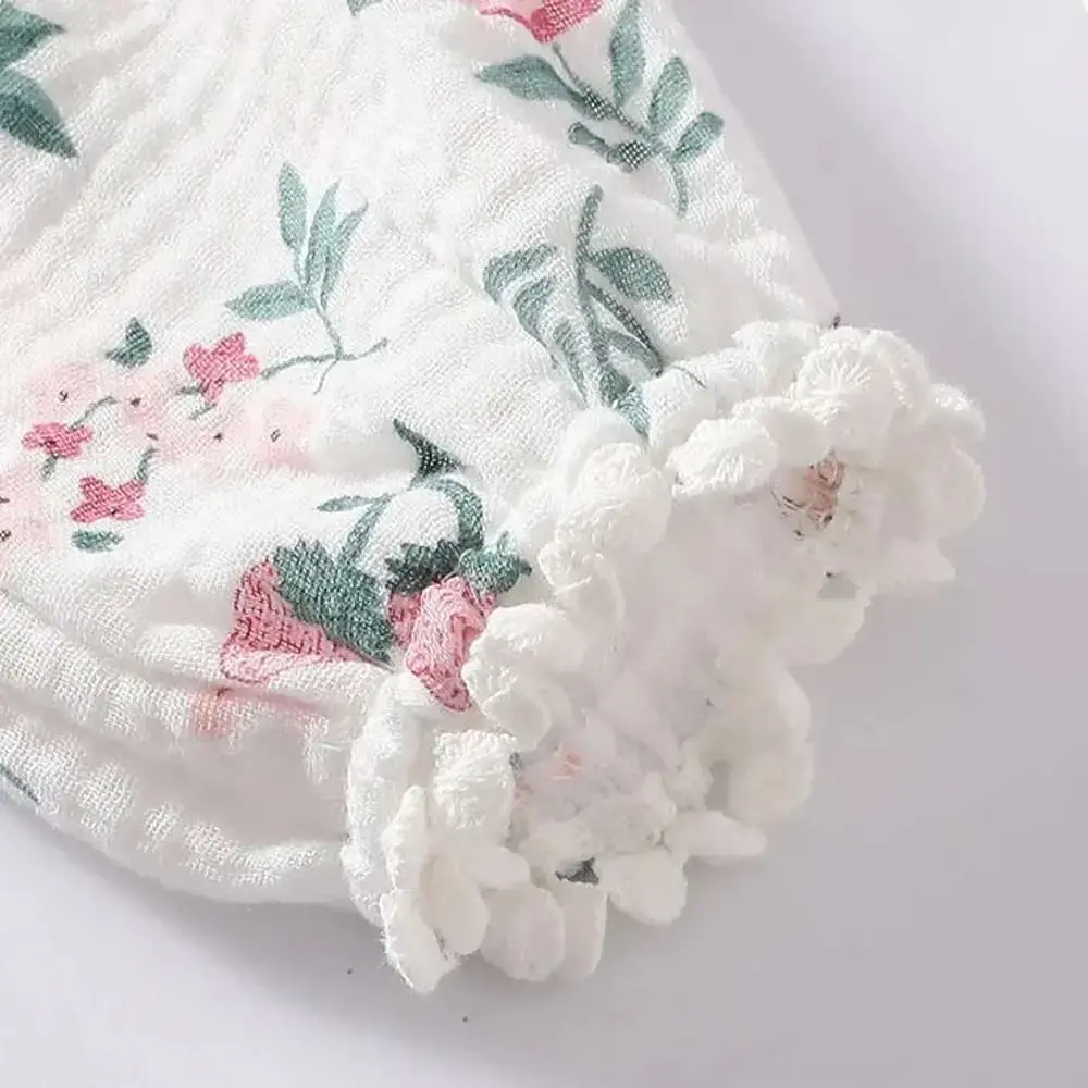 Phancy Flower Romper with Cap