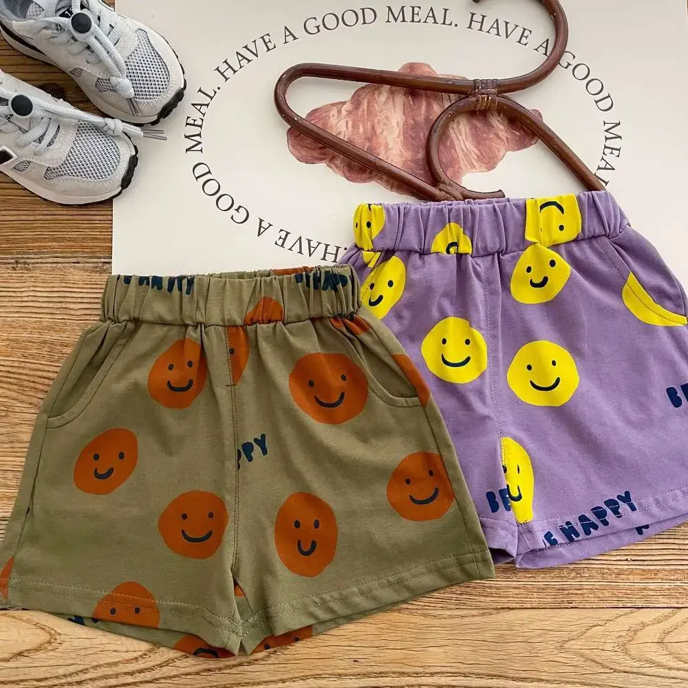 Emoji Tshirt Set - Kids Summer Clothing
