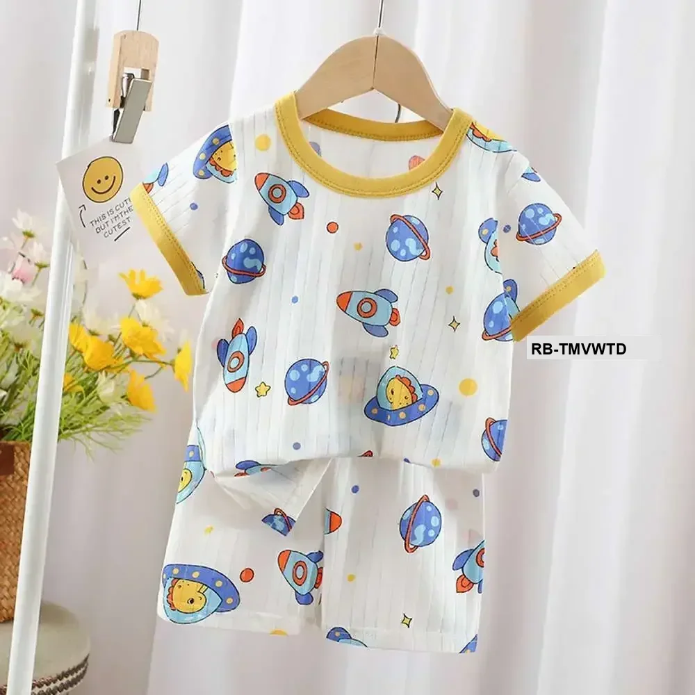 tshirt Set Rocket / 6-12 Month