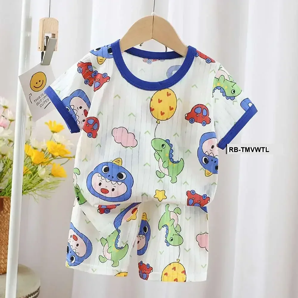 T-shirt Set Dino Car / 6-12 Month