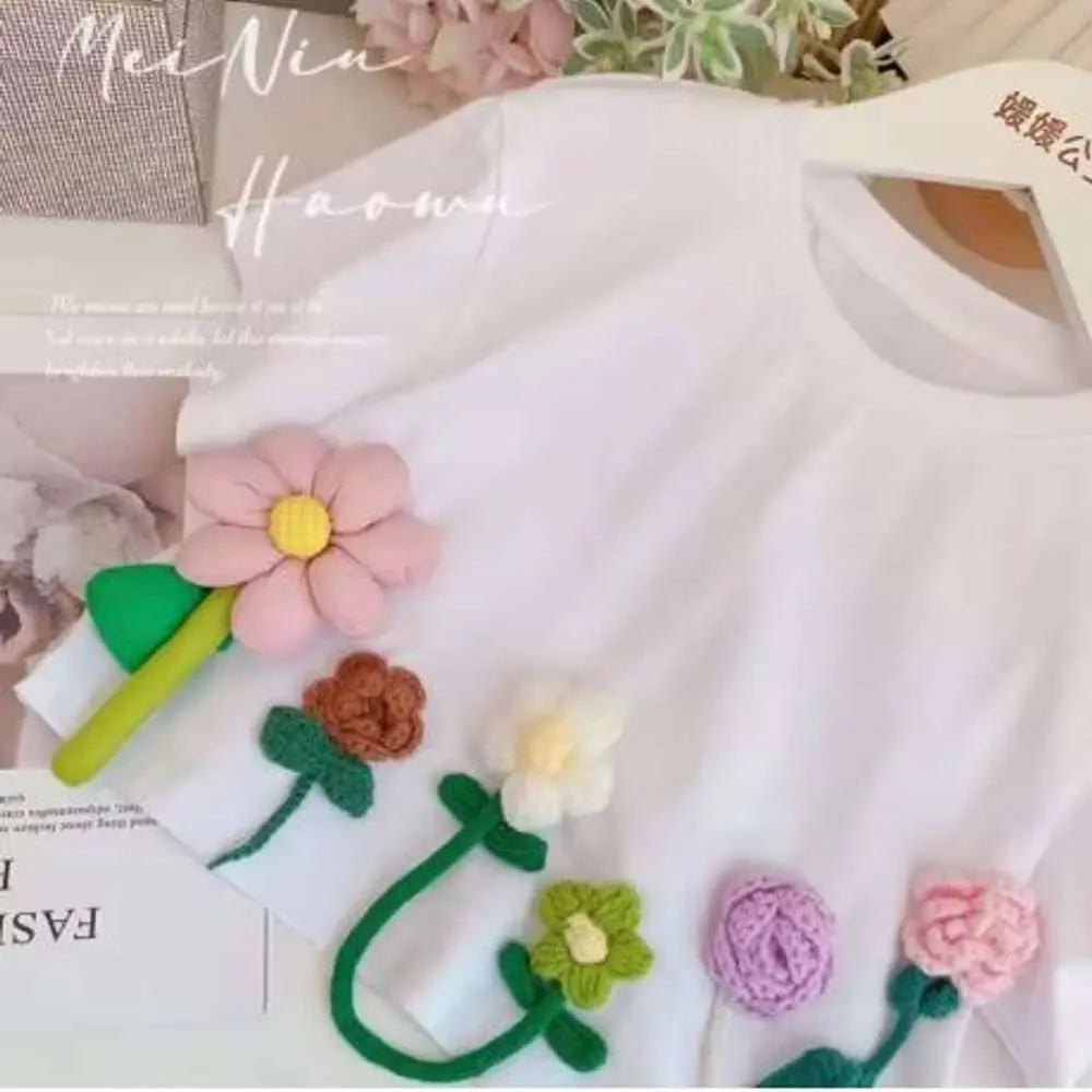 Flower T-shirt For baby . Pure soft comfortable wear