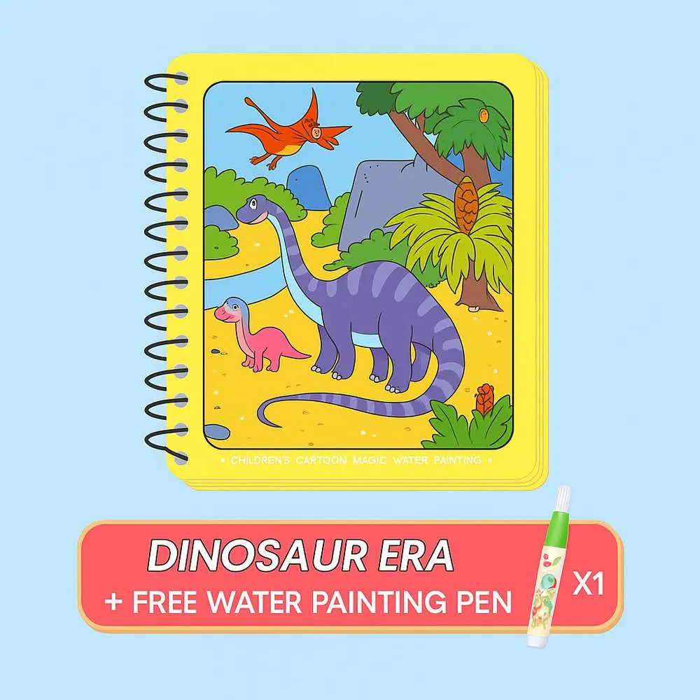 Magic Water Art Book – শিশুদের জন্য জাদুকরী ছবি আঁকার বই!