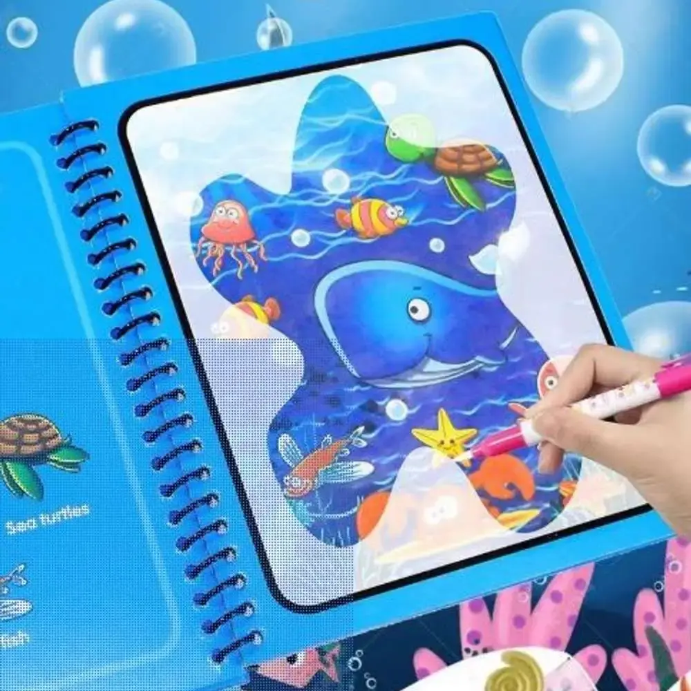 Magic Water Art Book – শিশুদের জন্য জাদুকরী ছবি আঁকার বই!