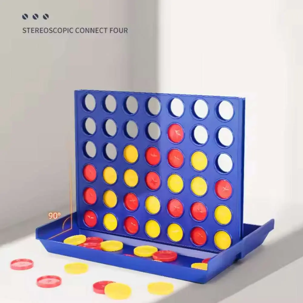 Mini 4-Line Connect Game – Pocket-Sized Fun & Learning for Kids