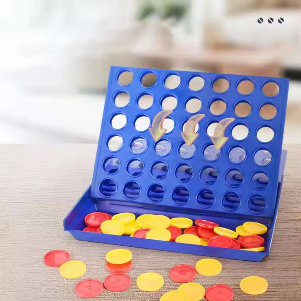 Mini 4-Line Connect Game – Pocket-Sized Fun & Learning for Kids