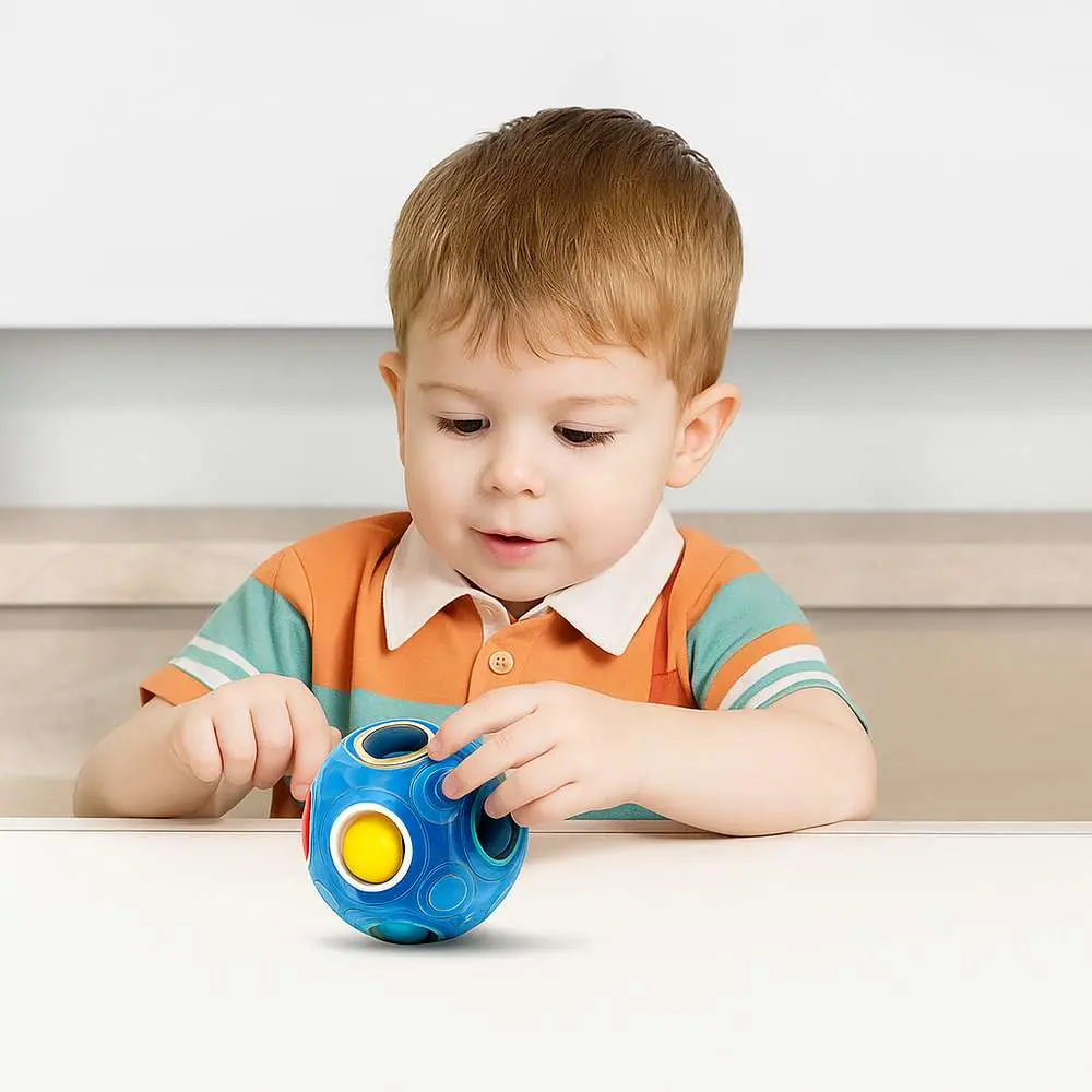 Puzzle Ball Blue