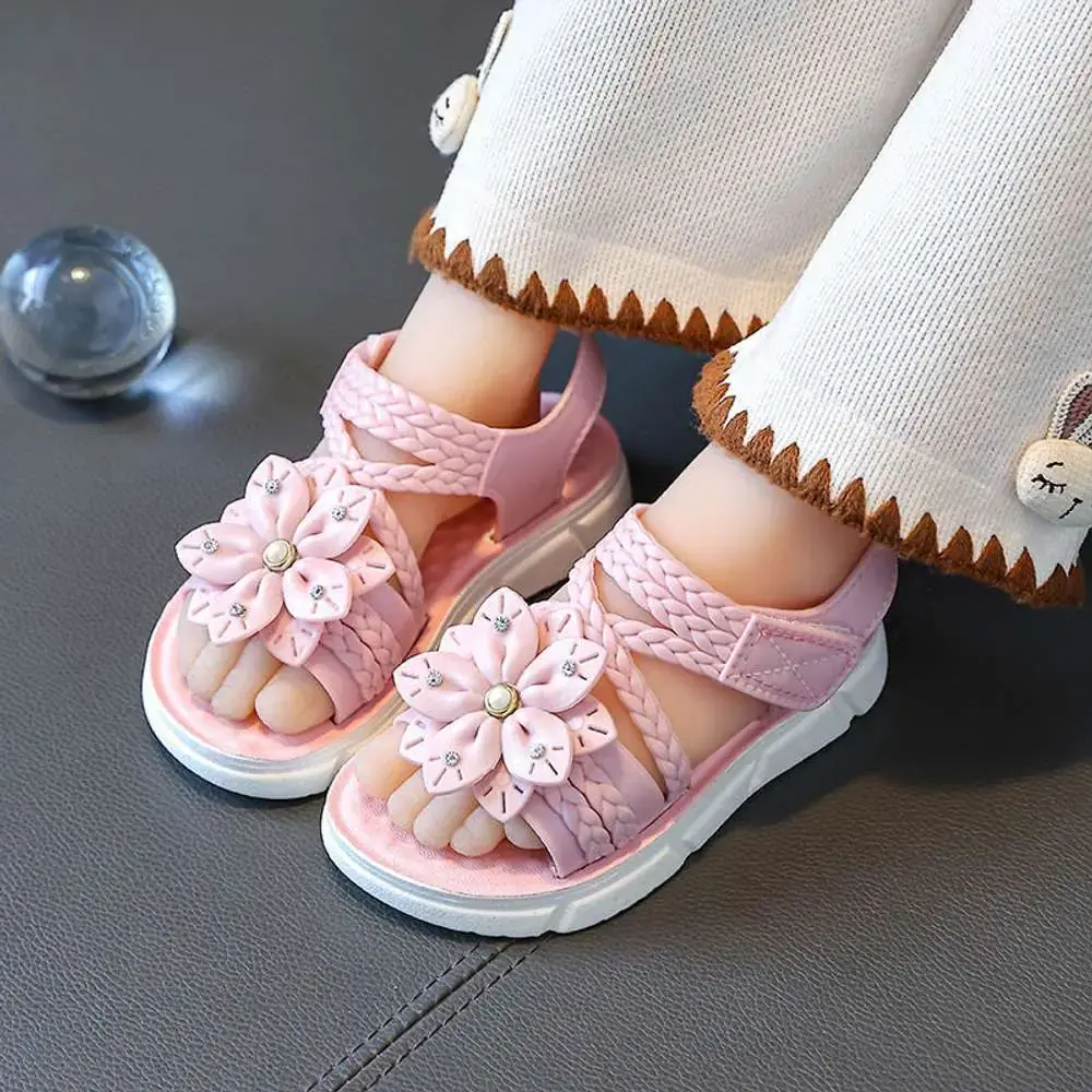 Silicon Flower Sandals for Baby Girls (Age 2–5) – Imported from China