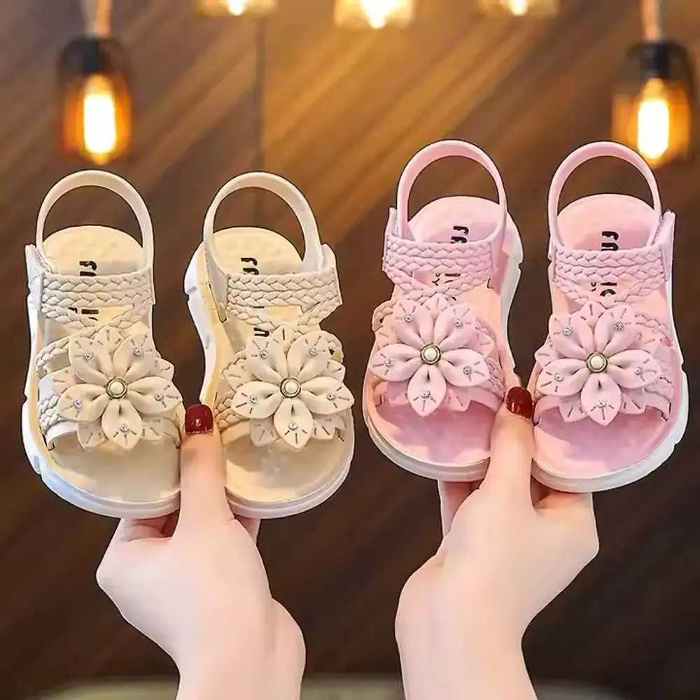 Silicon Flower Sandals for Baby Girls (Age 2–5) – Imported from China