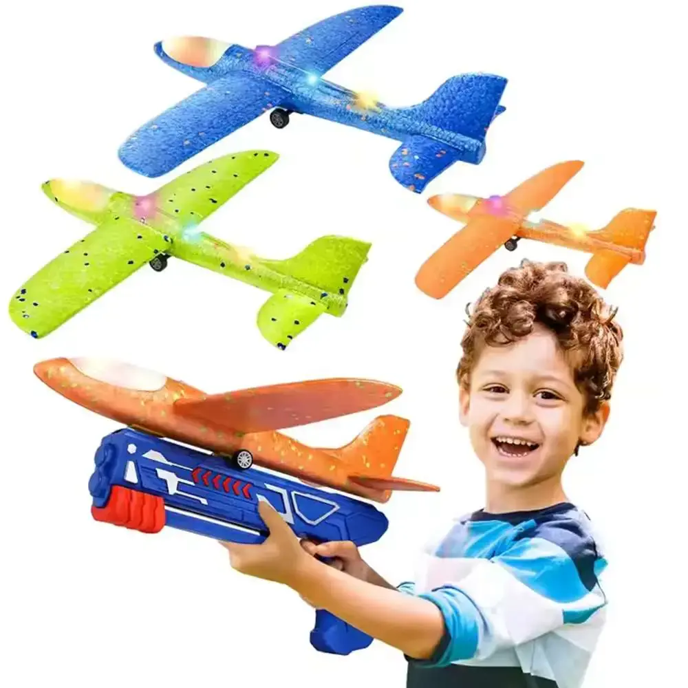 Airplane Launcher Gun Set – Safe & Fun Flying Toy for Kids